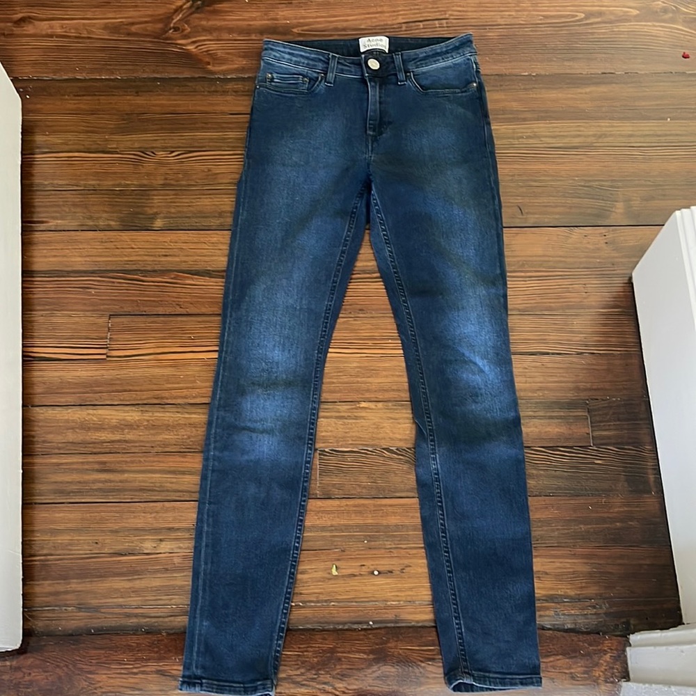 Acne Studios Skin 5 jeans deep indigo 24